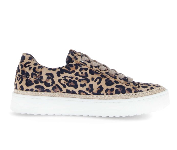 Gabor Sneaker Low Beige - Rauleder