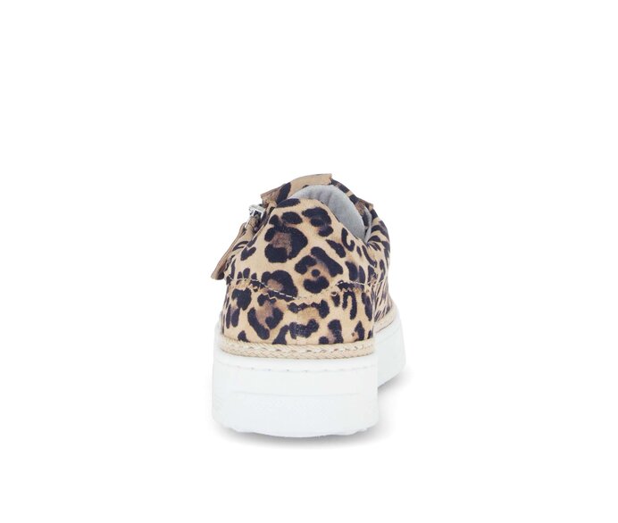 Gabor Sneaker Low Beige - Rauleder