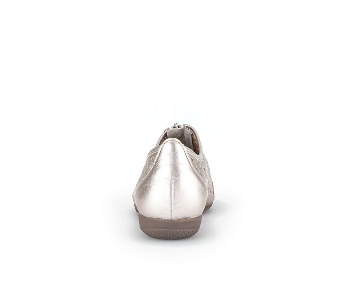 Gabor Sportliche Ballerina Gold - Effektleder