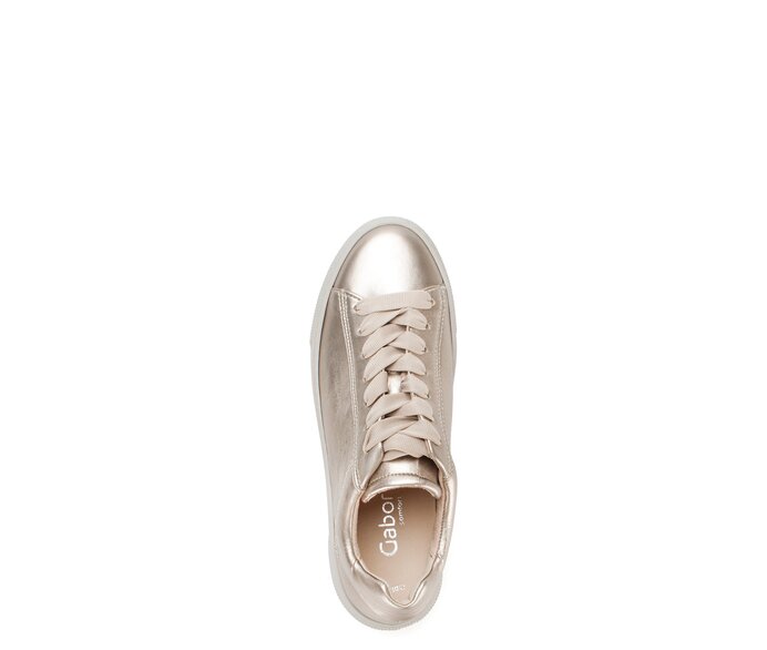 Gabor Sneaker Low Gold - Effektleder