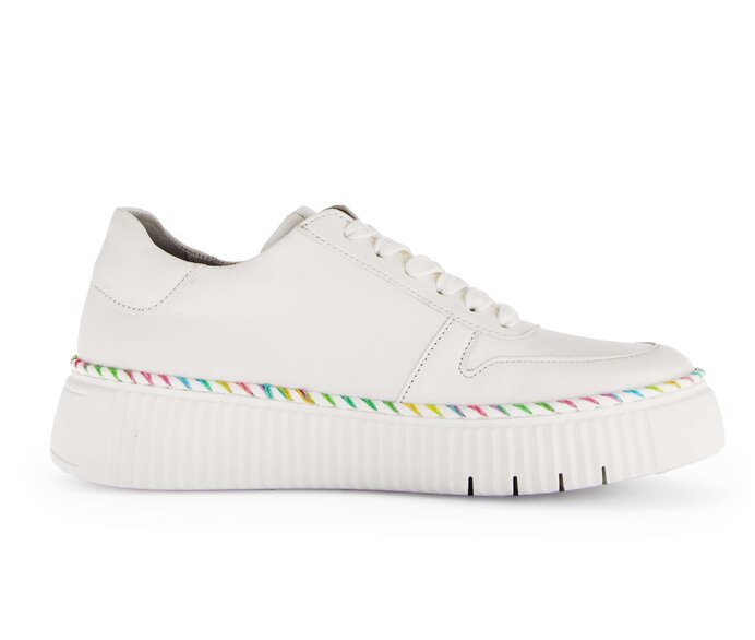 Gabor Sneaker Low Weiß - Glattleder