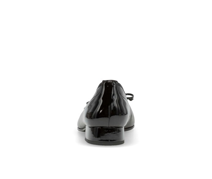 Gabor Eleganter Ballerina Schwarz - Materialmix Lederimitat