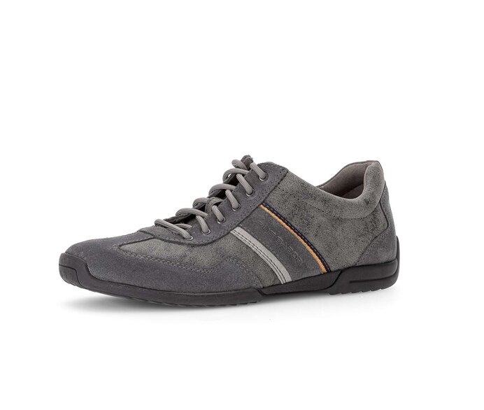 Pius Gabor Sneaker Low Grau - Materialmix Leder/Lederimitat