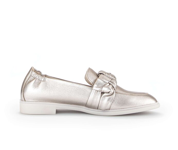 Gabor Slipper Gold - Effektleder