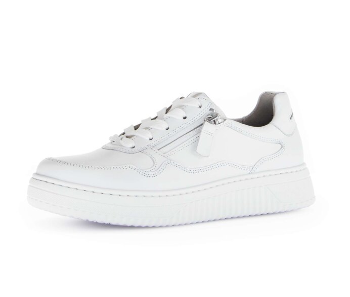 Gabor Sneaker Low Weiß - Glattleder
