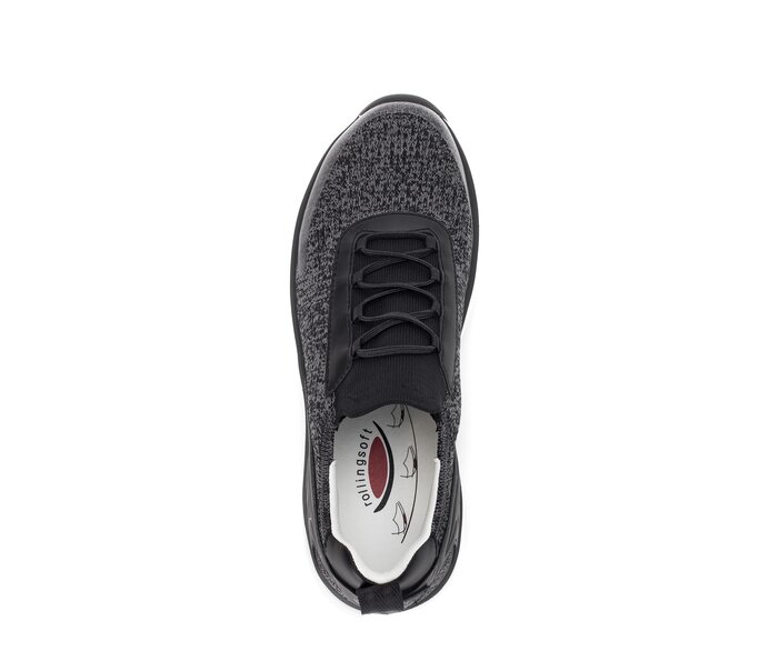 Gabor Sneaker Low Schwarz - Materialmix Leder/Lederimitat