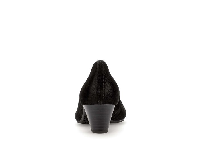 Gabor Eleganter Pumps Schwarz - Effektleder