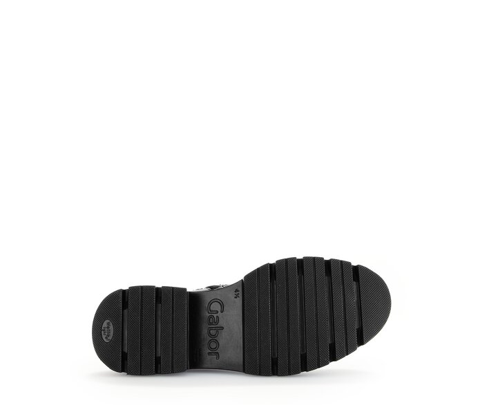 Gabor Chelsea Boot Schwarz - Lackleder