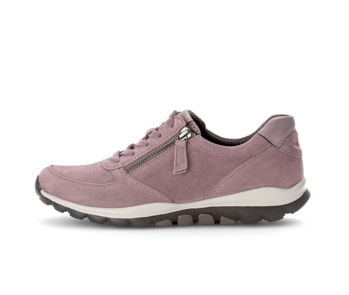 Gabor Sneaker Low Rosa - Materialmix Leder