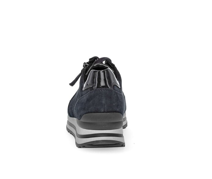 Gabor Sneaker Low Blau - Rauleder