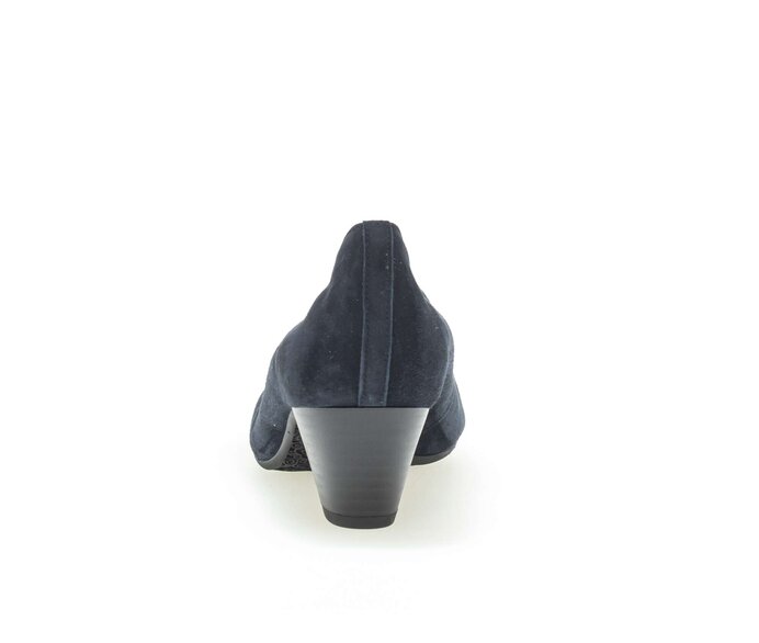 Gabor Eleganter Pumps Blau - Rauleder