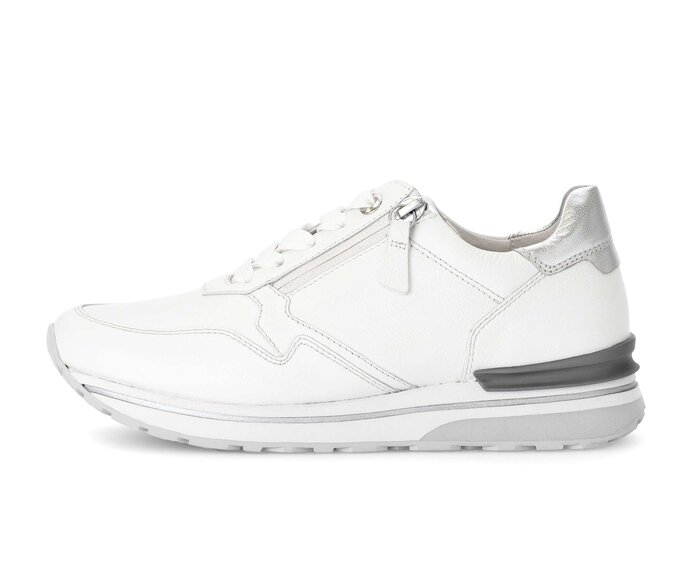 Gabor Sneaker Low Weiß - Glattleder