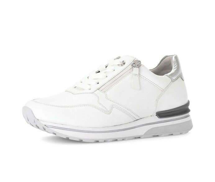 Gabor Sneaker Low Weiß - Glattleder