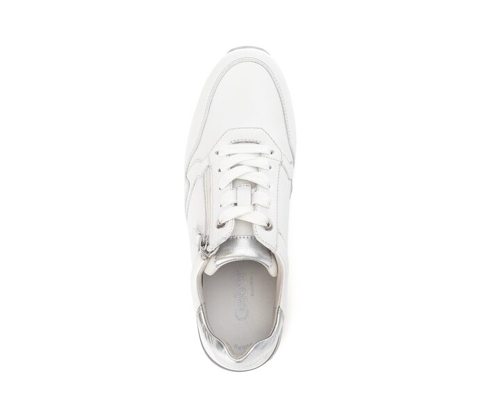 Gabor Sneaker Low Weiß - Glattleder