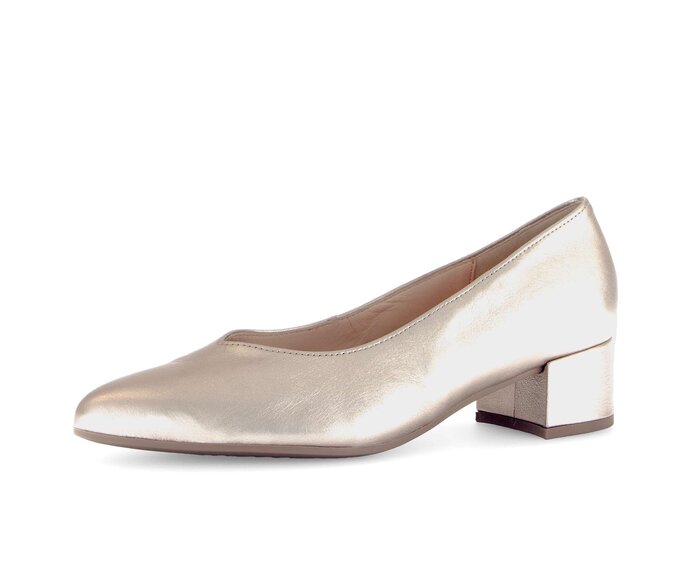 Gabor Eleganter Pumps Gold - Effektleder