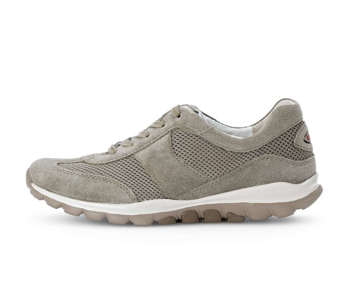 Gabor Sneaker Low Grün - Materialmix Leder/Lederimitat
