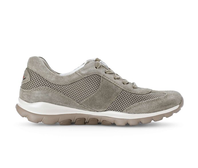 Gabor Sneaker Low Grün - Materialmix Leder/Lederimitat