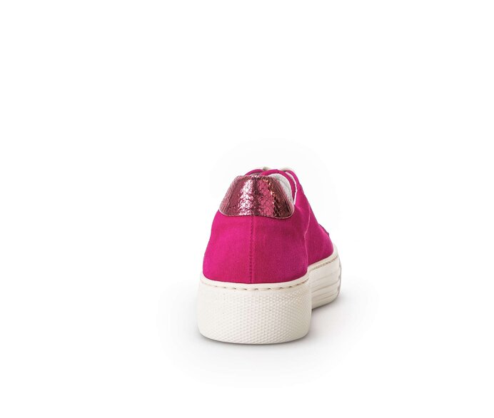 Gabor Sneaker Low Pink - Materialmix Leder/Lederimitat