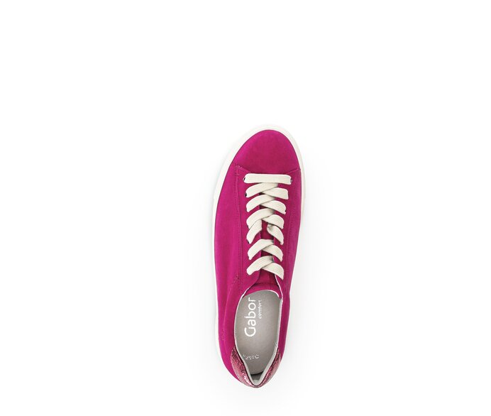 Gabor Sneaker Low Pink - Materialmix Leder/Lederimitat