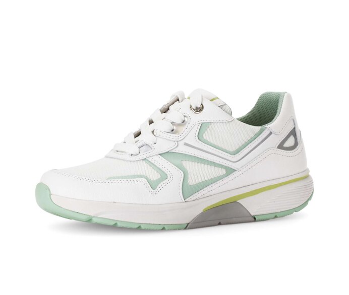 Gabor Sneaker Low Weiß - Materialmix Leder/Lederimitat