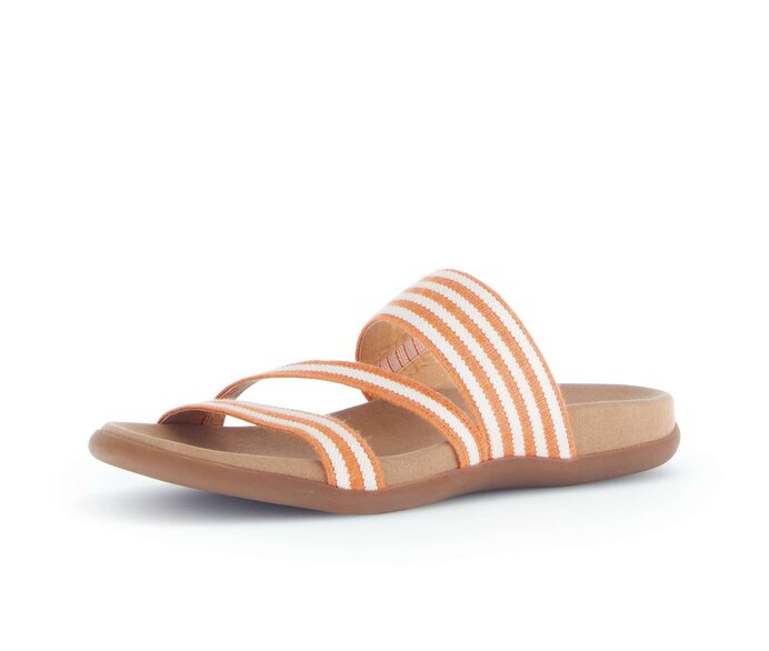 Gabor Pantolette Orange - Textil