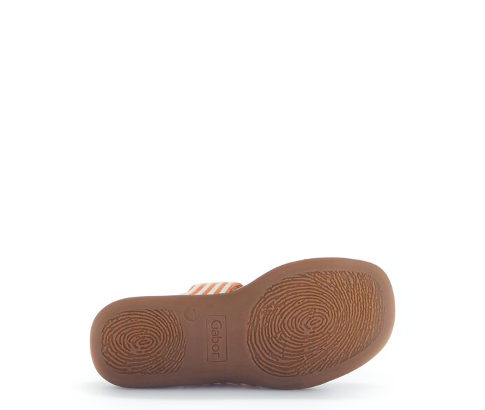 Gabor Pantolette Orange - Textil