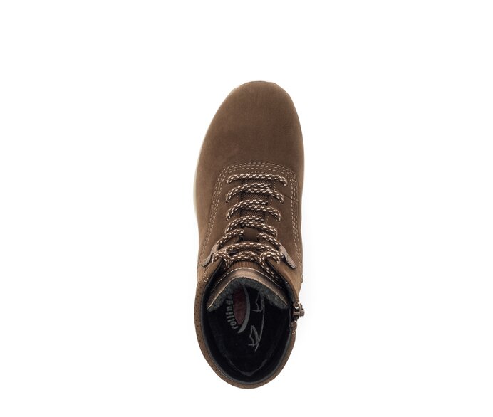 Gabor Sportliche Stiefelette Braun - Rauleder