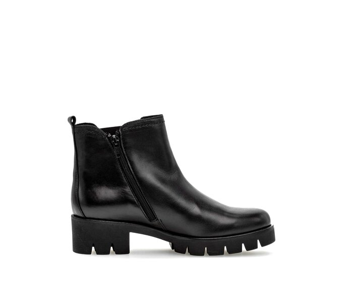 Gabor Chelsea Boot Schwarz - Glattleder