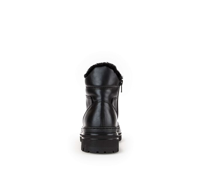 Gabor Winterstiefelette Schwarz - Materialmix Leder/Lederimitat