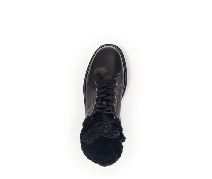 Gabor Winterstiefelette Schwarz - Materialmix Leder/Lederimitat