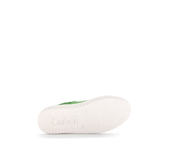 Gabor Sneaker Low Grün - Rauleder