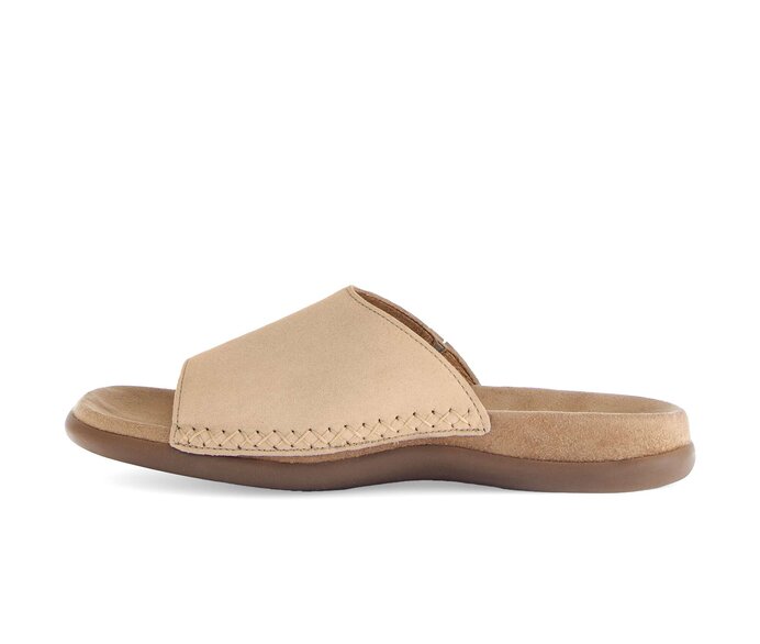 Gabor Pantolette Beige - Rauleder