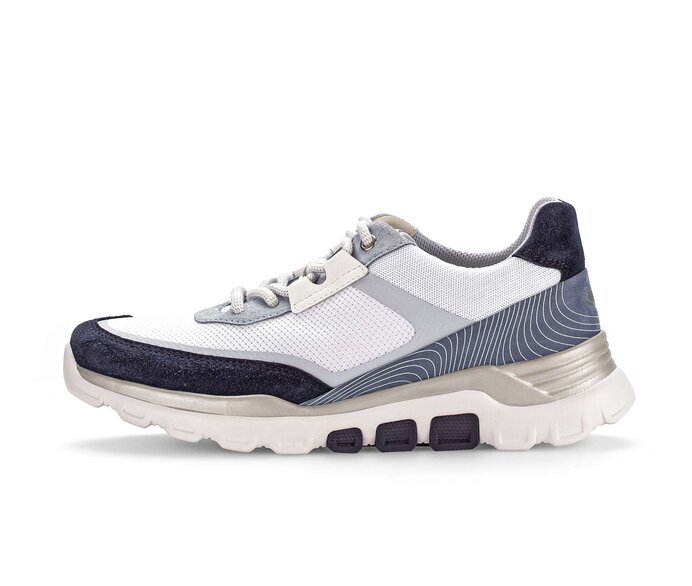 Gabor Sneaker Low Weiß - Materialmix Leder/Lederimitat