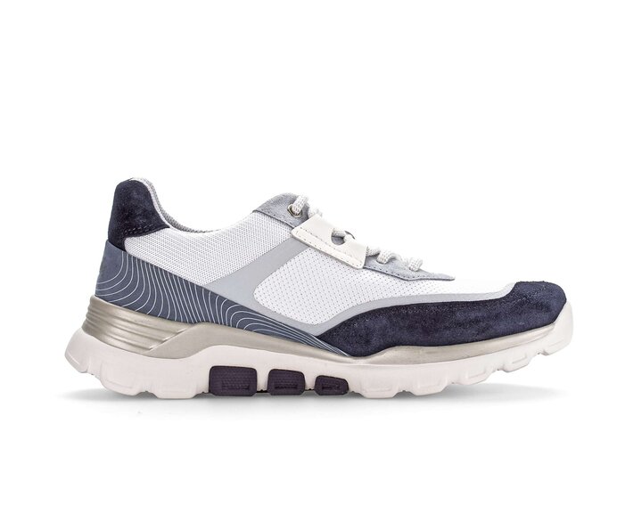 Gabor Sneaker Low Weiß - Materialmix Leder/Lederimitat