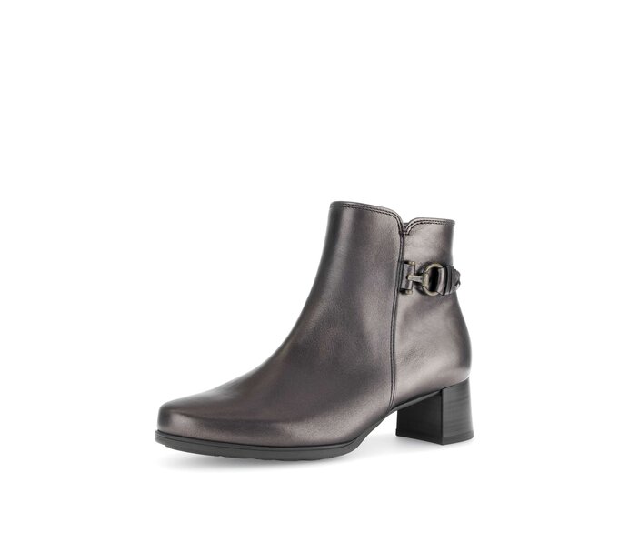 Gabor Elegante Stiefelette Bronze - Glattleder
