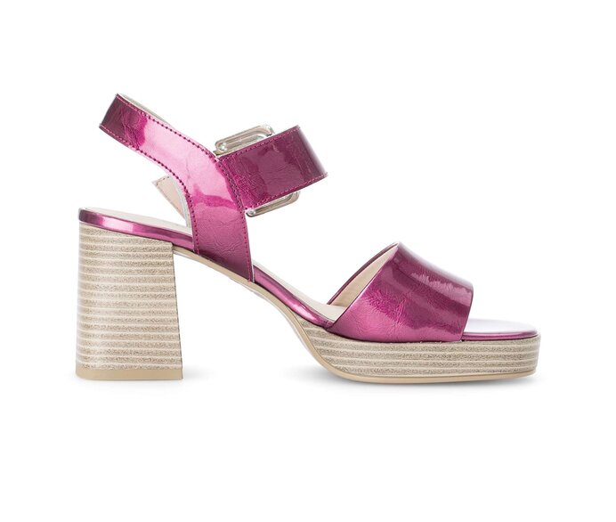 Gabor Plateau Sandale Pink - Lederimitat