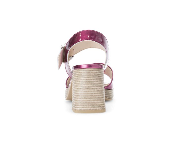 Gabor Plateau Sandale Pink - Lederimitat