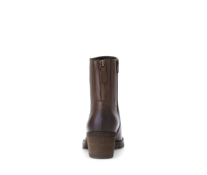Gabor Sportliche Stiefelette Braun - Glattleder
