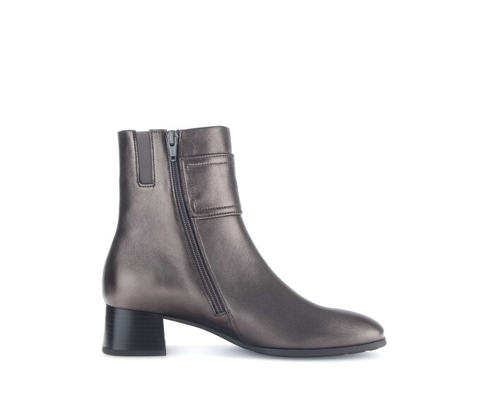 Gabor Elegante Stiefelette Bronze - Glattleder