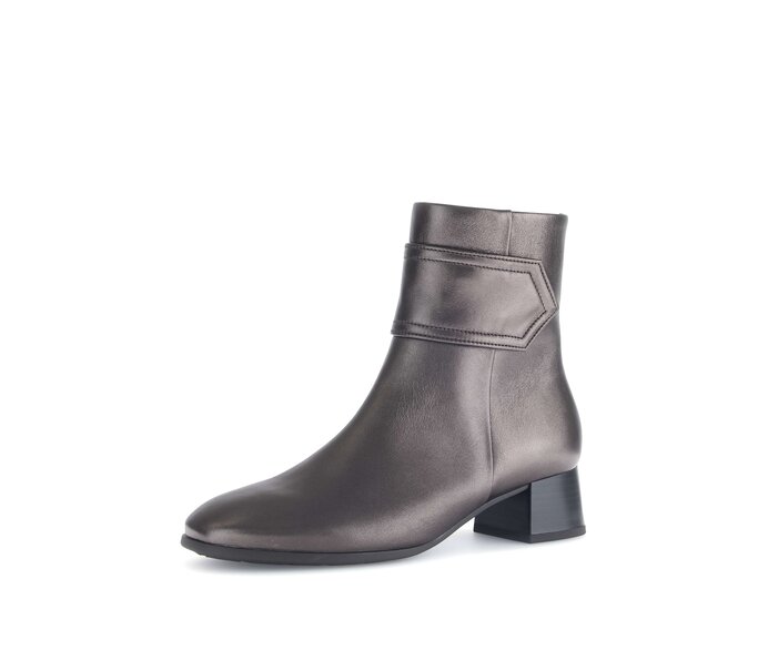 Gabor Elegante Stiefelette Bronze - Glattleder