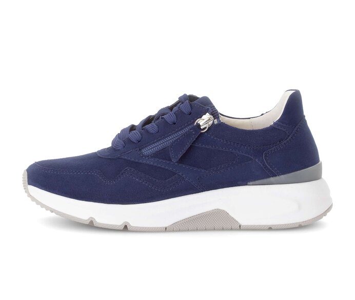 Gabor Sneaker Low Blau - Rauleder