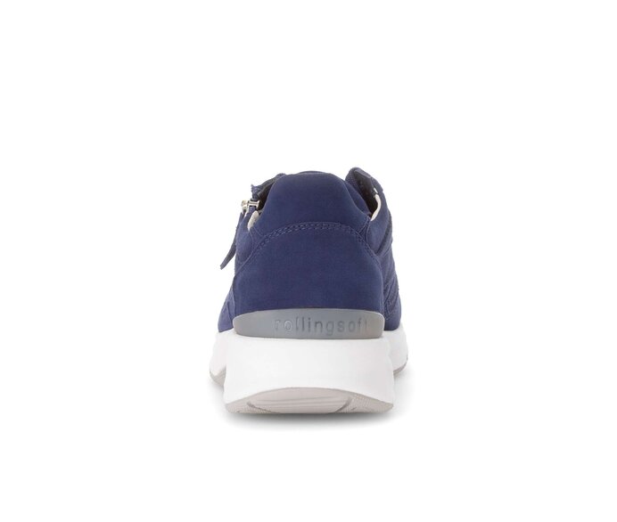 Gabor Sneaker Low Blau - Rauleder
