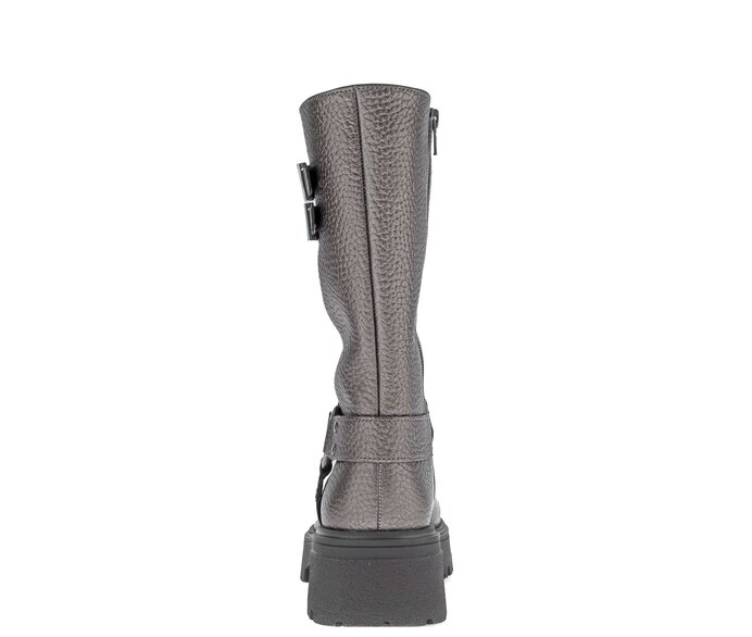 Gabor Biker Boots Bronze - Effektleder