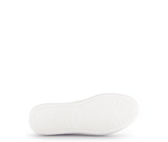 Gabor Sneaker Low Creme - Materialmix Leder/Lederimitat