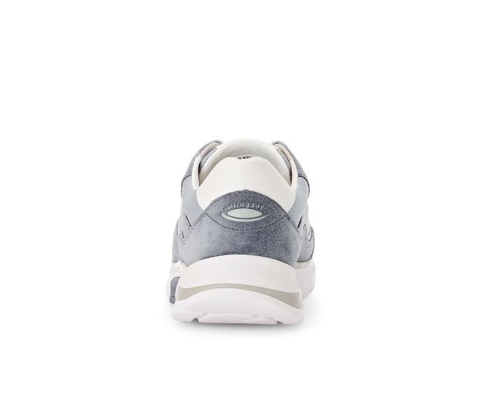 Gabor Sneaker Low Blau - Materialmix Leder/Lederimitat