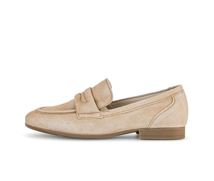 Gabor Slipper Beige - Rauleder