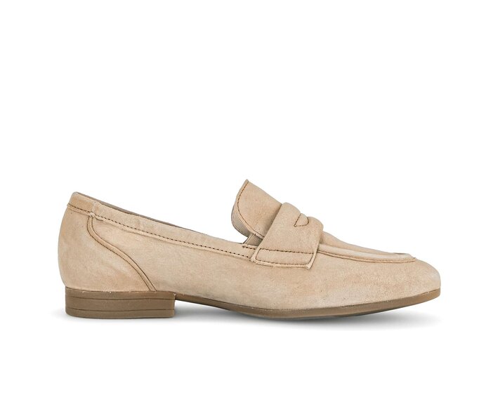 Gabor Slipper Beige - Rauleder
