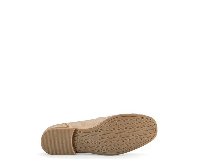 Gabor Slipper Beige - Rauleder