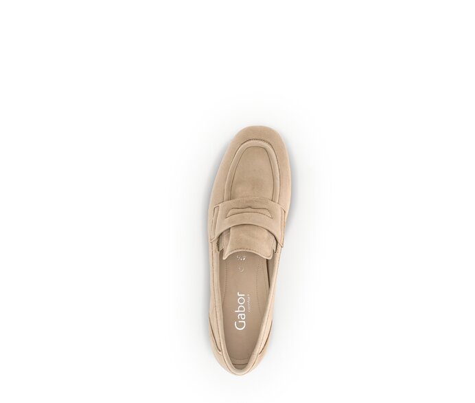 Gabor Slipper Beige - Rauleder