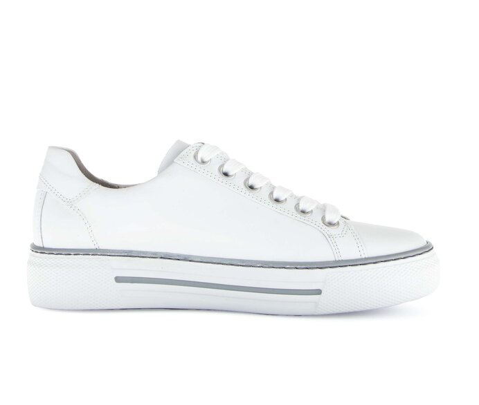 Gabor Sneaker Low Weiß - Glattleder